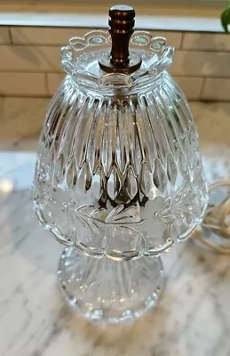 Vintage Princess House Lead Crystal Lamp - Great Condition - With Original Box • $25