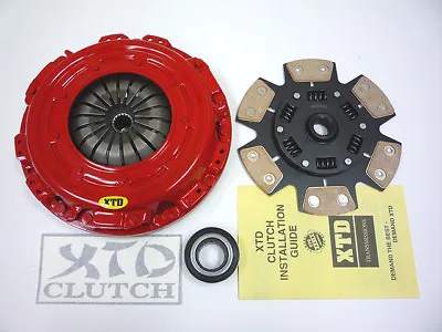 XTD STAGE 3 RACE 6PUCK CLUTCH & FLYWHEEL KIT Neon Talon Eclipse Stratus Avenger • $147.50