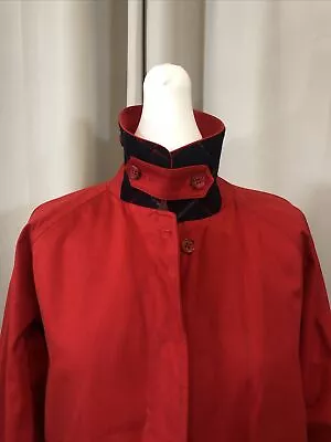 £0.99 • Buy Burberrys Vintage Check Nova Mac Red Harrington Bomber Jacket M RRP£520 C566X3