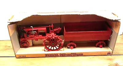 Vintage ERTL Farmall F-20 Tractor And Wagon 1/16 Scale • $84.99