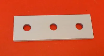 8020 80/20 EQUIVALENT Aluminum 3 Hole Joining Plate 10 Series P/N 4118 NEW • $4.30