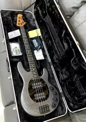 MusicMan STINGRAY 4 Electric Bass SPECIAL HH 2018 Charcoal Sparkle Free Shipping • $2802.50