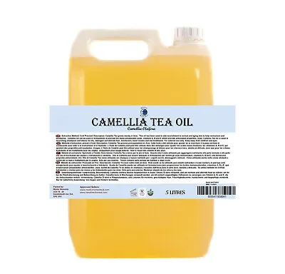 Mystic Moments | Camellia Tea Carrier Oil - 100% Pure - 5 Litres • £58.95