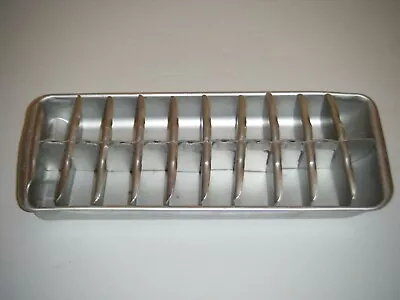 Vintage Aluminum Metal Quick Release Ice Cube Tray • $9.99