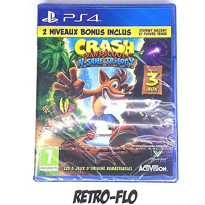 Crash Bandicoot N. Sane Trilogy - Game PS4 Sony PLAYSTATION 4 - New • $100.52