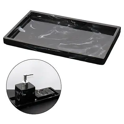 1x Nordic Resin Bathtub Tray Countertop Dispenser For Jewelry Candles Soap • £18.32