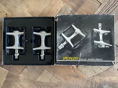 NEW Specialized Vintage Racing Pedals. Original Box. Bicycle Cycling • $114.95