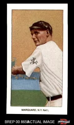 1909 T206 Reprint #303 Rube Marquard PCH Giants 8 - NM/MT BREP 00 8658 • $11.50