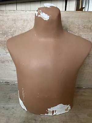 Vintage Male Torso Mannequin Free Standing  Clothing Store Display • $32