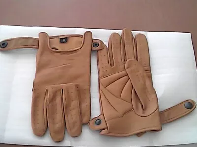 Leather Full Finger Classic Style Fashion Driving Gloves • £8