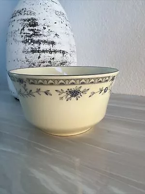 Minton Bellemeade Bone China Sugar Bowl - Platinum Trim • $39