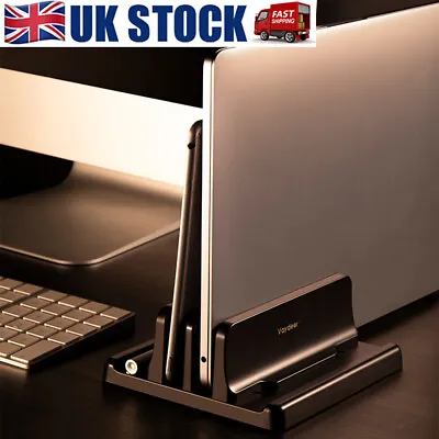 £13.69 • Buy Vertical Laptop Stand Holder For Macbook Air Pro Tablet Desktop Stand Dock UK