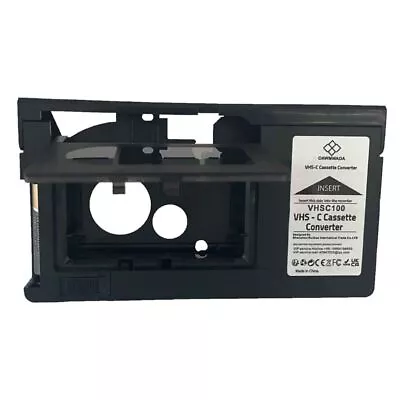 Cassette Adapter VHS-C Tape Adapter  Half-size Video Cassettes • $49.65