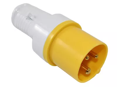 Yellow 110v 16 Amp 3 Pin Industrial Site Plug Male • £6.07