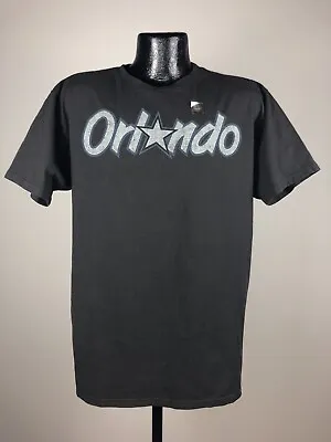 Men’s Junk Food Black Orlando Magic Short-Sleeve Basketball Shirt NWT XL • $20