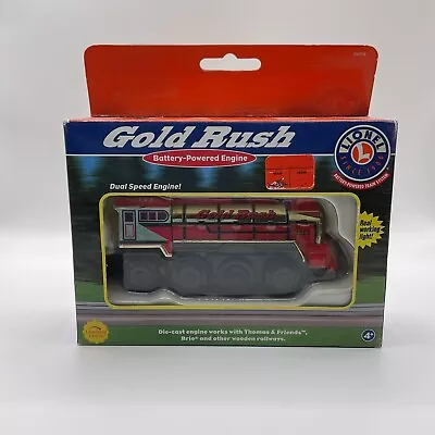 Lionel Learning Curve Battery Powered Gold Rush Dual Speed Engine NIB Sealed • $24.99