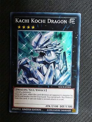 Kachi Kochi Dragon - MACR - Super Rare - Yugioh Card # 1I96 • $1.63