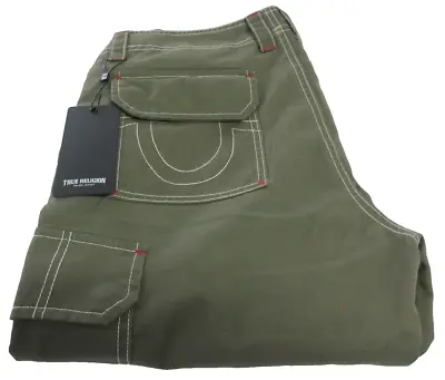 True Religion Brand Jeans Women's Kalamata Military Single Needle Cargo Pants 28 • $59.99