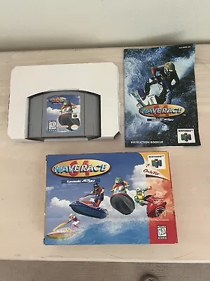 Wave Race 64 N64 Nintendo 64 Complete CIB Authentic Tested • $39.99