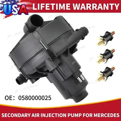 Secondary Air Injection Smog Pump Fits Mercedes-Benz C300 E350 SLK350 S400 ML550 • $50.99