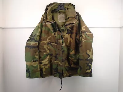 USGI US Military GoreTex Camouflage Cold Weather Parka Large Short 1996 32-M • $89.95