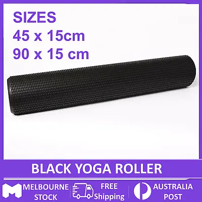 $19.49 • Buy Pilates Foam Roller Long Physio Yoga Fitness GYM Exercise Training 45/90CM EVA