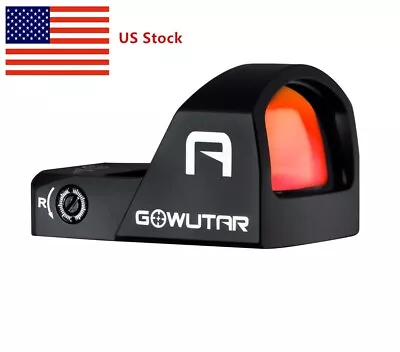 GOWUTAR A20 RMR Red Dot Sight Shake Awake 2MOA Pistol Reflex Sight Rifle Scope • $107.99