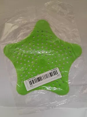 £2.29 • Buy Green Starfish Hair Trap: Easy Clean, Chemical-Free, Hair-Free Bath/Shower