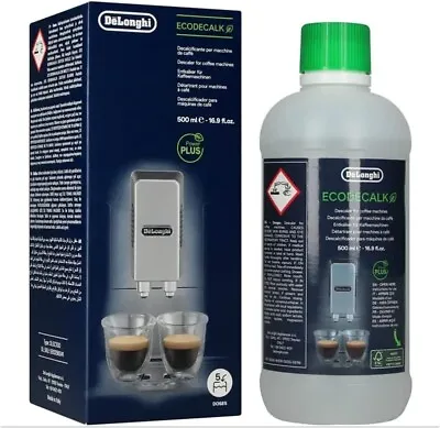$37.50 • Buy De Longhi Ecodecalk DLSC500 Natural Descaler For Coffee Machines 500ML Pack