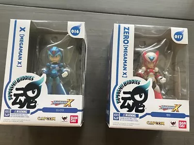 Bandai Tamashii Buddies Mega Man X & Zero #016-#017 NEW Lot 2016 • $60