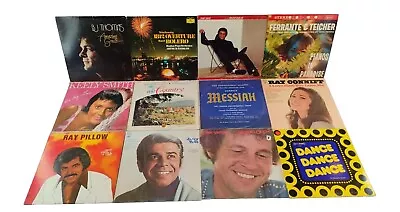 SINGER SONGWRITER Vinyl Record 12pc Lot Vintage Album LP Collection VG- To VG/EX • $5