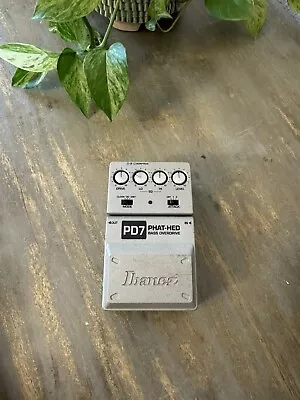 Ibanez PD7 Tone-Lok Phat Hed Bass Overdrive Vintage Guitar Effect Pedal! • $21.50