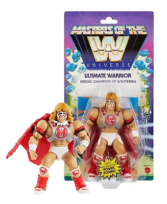 WWE Masters Of The WWE Universe Ultimate Warrior Heroic Champion! 6in Figure NIP • $14.88