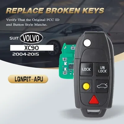 Flip Key Fob Remote For Volvo XC90 2004 2005 2006 2007 2008 2009 2010 2011 2012 • $38.80