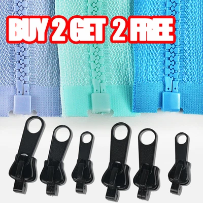 £2.79 • Buy 6PCS Fix A Zipper Zip Slider Puller Rescue Instant Repair Replacement UK ~