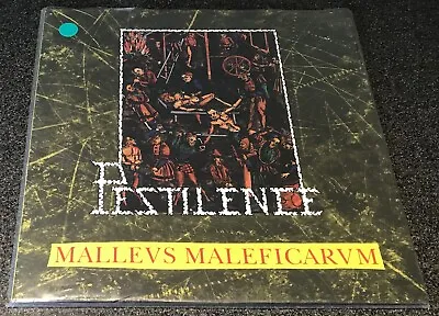 Pestilence-malleus Maleficarum-eu 2017 Swamp Green Black Splatter Vinyl Lp-new • $69.45
