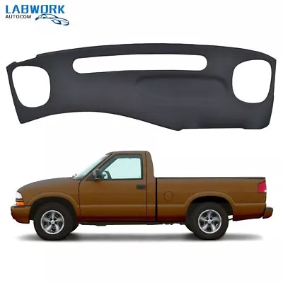 Fit For 1999 2000 2001 2002 Chevy S-10 S-15 Dash Board Cover Cap Textured Black • $65.55