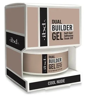 Ibd Soft Gel Dual Builder Gel - Cool Nude - 14 ML / .5 Fl Oz New Product 2023 • $14.99