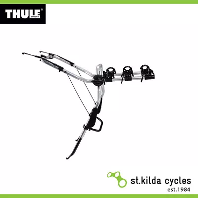 Thule ClipOn 3 Bike Rear Mounted Trunk Bike Rack - Aluminium • $392.21