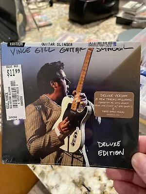 GUITAR SLINGER By VINCE GILL-Rare Collectible NEW CD W/The Jumpers Amy Grant-CD • $7