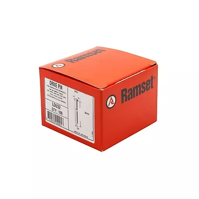Ramset 3.8 X 32mm Nail Gun Drive Pins - 100 Pack For Concrete Brick And Steel • $56.64