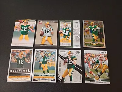 8 Ct Lot Of Different Aaron Rodgers Cards Packers • $3.99