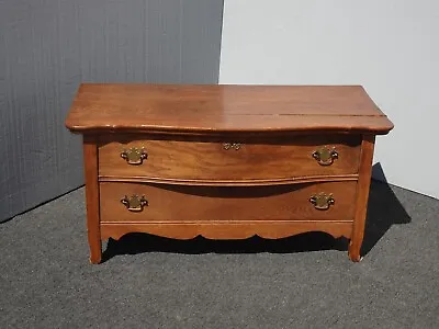 Antique French Country Oak Chest Of Drawers ~ Nightstand Dresser • $400