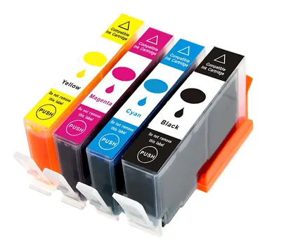 4P XL Printer Ink Combo For 564XL HP Photosmart 5520 6520 5510 5514 5515 5525  • $10.99