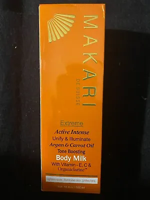 Makari Extreme Carrot & Argan Oil Skin Tone Boosting Body Milk 16.8oz Lightening • $87.99