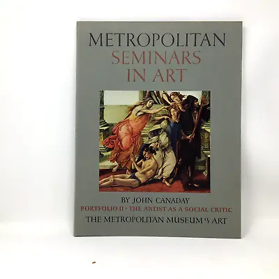 Metropolitan Seminars In Art Portfolio 11 1959 • $29.99