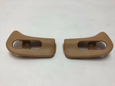 Pair Of Palomino Sun Visor Trim Caps Mercedes Benz R129 SL500 SL600 1298110561 • $39.99