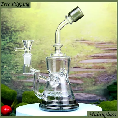 8  Mini Klein Vortex Recycler Tobacco Smoking Water Pipe Hookah Bubbler Bong • $25.99