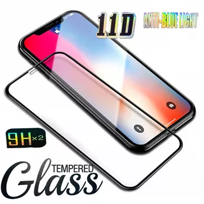 $6.64 • Buy 2x For IPhone 12 11 Pro Max XS Max XR  8 7 Plus Tempered Glass Screen Protector
