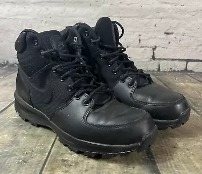 Men's Nike Manoa Black/Black (456975 001) Size 10 VN • $48.99